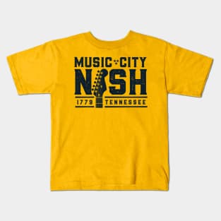 Nashville Music City Kids T-Shirt